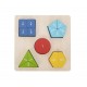 Tooky Toy Ξύλινα Σφηνώματα Σχήματα Και Κλάσματα (TH939)