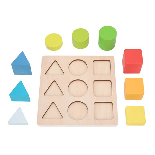 Tooky Toy Ξύλινα Σφηνώματα Σχήματα Και Χρώματα (TH981)