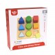 Tooky Toy Ξύλινα Σφηνώματα Σχήματα Και Χρώματα (TH981)