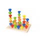 Tooky Toy Ξύλινο Παιχνίδι Λογικής Στοίβαξης (TK089)