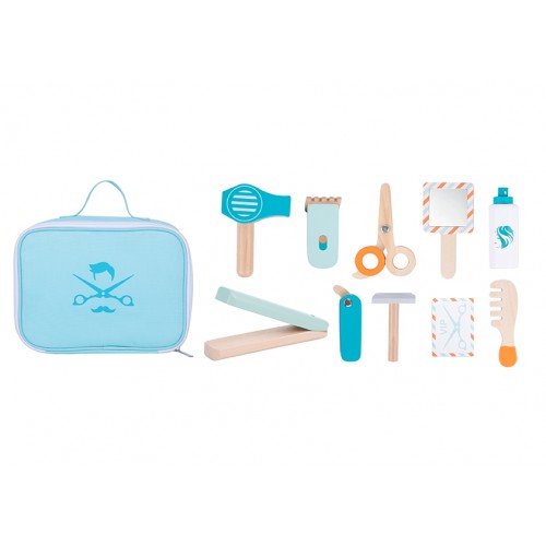 Tooky Toy Ξύλινο Σετ Βαλιτσάκι Κομμωτηρίου (TK318)