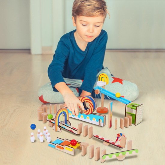 Tooky Toy Ντόμινο Πολλαπλών Δραστηριοτήτων (TK389)