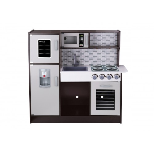 Tooky Toy Ξύλινη Μοντέρνα Κουζίνα Με Αξεσουάρ (TK395)