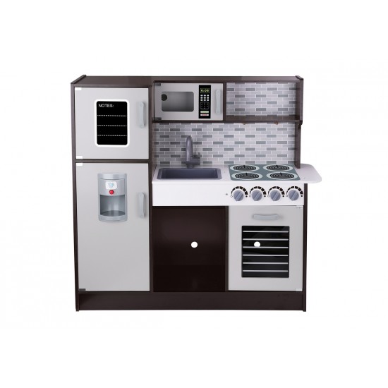 Tooky Toy Ξύλινη Μοντέρνα Κουζίνα Με Αξεσουάρ (TK395)