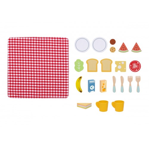 Tooky Toy Ξύλινο Σετ Πικ Νικ (TK454)