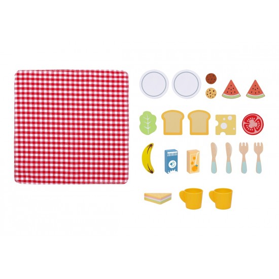 Tooky Toy Ξύλινο Σετ Πικ Νικ (TK454)