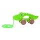 Tooky Toy Ξύλινος Κροκόδειλος Συρόμενος (TKC265)