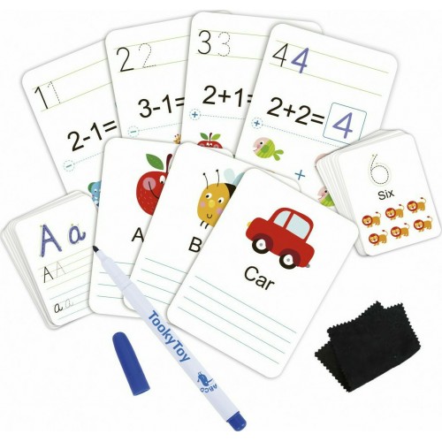 Tooky Toy Εκπαιδευτικές Κάρτες Αριθμοί & Γράμματα (Αγγλικά) (TL547)