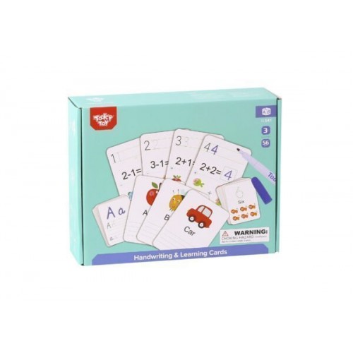 Tooky Toy Εκπαιδευτικές Κάρτες Αριθμοί & Γράμματα (Αγγλικά) (TL547)