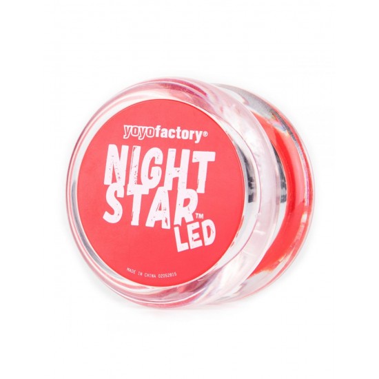YoYoFactory Yoyo Nightstar Led Clear/Red (YO-246)