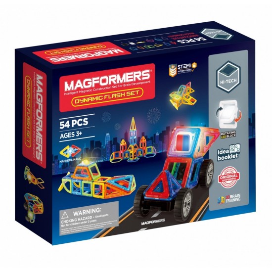 Magformers Magformers Dynamic Flash 54 pcs (005-709010)