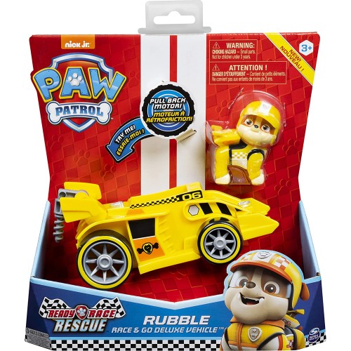 Spin Master Paw Patrol - Ready, Race, Rescue, Rubbles Race & Go Deluxe Base Vehicle (6058587)