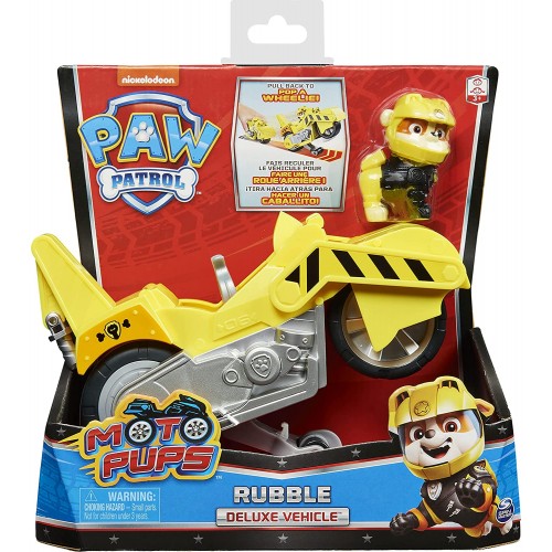 Spin Master Paw Patrol Moto Pups Rubbles Motorcycle (6060543)