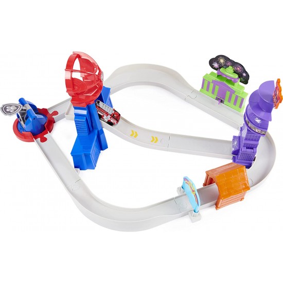 Spin Master Paw Patrol True Metal Total City Rescue Movie Race Track Set (6061056)