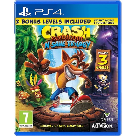 PS4 Crash Bandicoot N. Sane Trilogy 2.0 (044445) PS4 Crash Bandicoot N. Sane Trilogy 2.0 (044445)