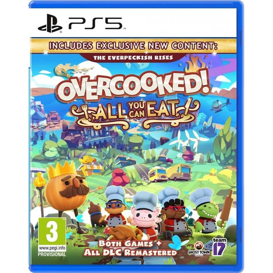 PS5 Overcooked: All You Can Eat (Includes The Perkish Rises) (063529)