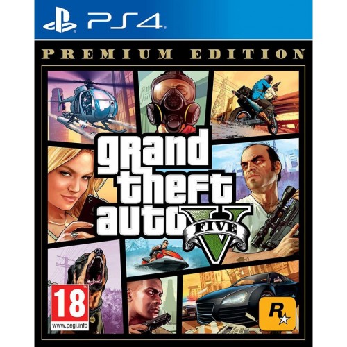 Grand Theft Auto V Premium Edition - PS4 (052884)