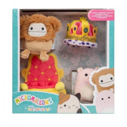 Squishmallows Micromallows Σετ Παιχνιδιού 4τμχ Λούτρινα Αξεσουαρ (JWSM0013)