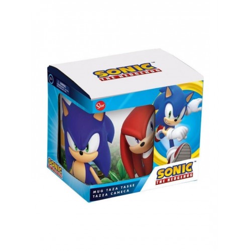 Stor: Sonic the Hedgehog - Ceramic Mug in Gift Box (325ml) (00497) Stor: Sonic the Hedgehog - Ceramic Mug in Gift Box (325ml) (00497)