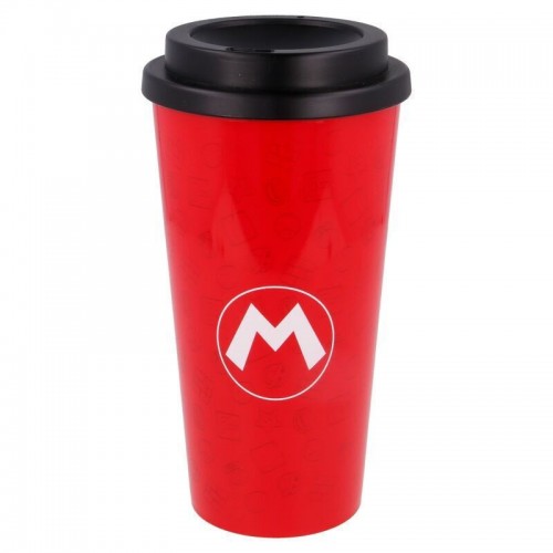 Stor: Super Mario - Large Coffee Tumbler (520ml) (01379) Stor: Super Mario - Large Coffee Tumbler (520ml) (01379)