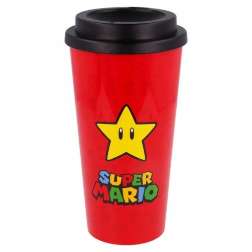 Stor: Super Mario - Large Coffee Tumbler (520ml) (01379)
