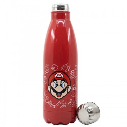 Stor: Super Mario-Stainless Steel Bottle (780ml) (03581) Stor: Super Mario-Stainless Steel Bottle (780ml) (03581)