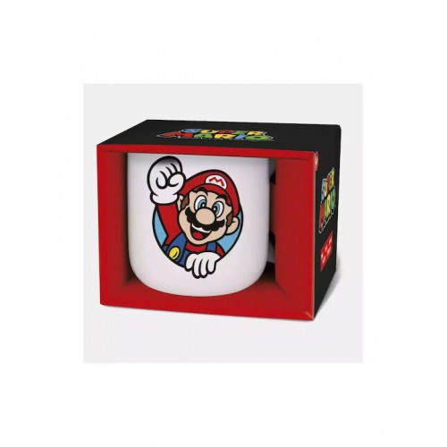 Stor: Super Mario - Ceramic Breakfast Mug in Gift Box (400ml) (08616) Stor: Super Mario - Ceramic Breakfast Mug in Gift Box (400ml) (08616)