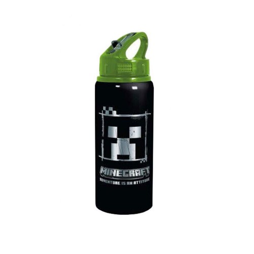Stor: Minecraft - Aluminium Sport Bottle (730ml) (75610) Stor: Minecraft - Aluminium Sport Bottle (730ml) (75610)