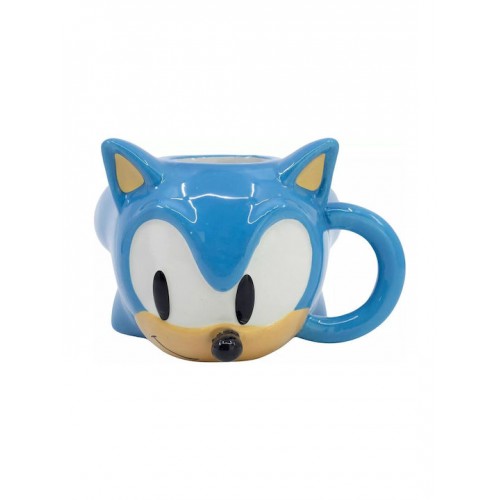 Stor: Sonic the Hedgehog - Head 3D Mug In Gift Box (350ml) (78896)