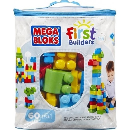 F.P. Mega Bloks Τουβλάκια-Τσάντα 60Τμχ (DCH55)